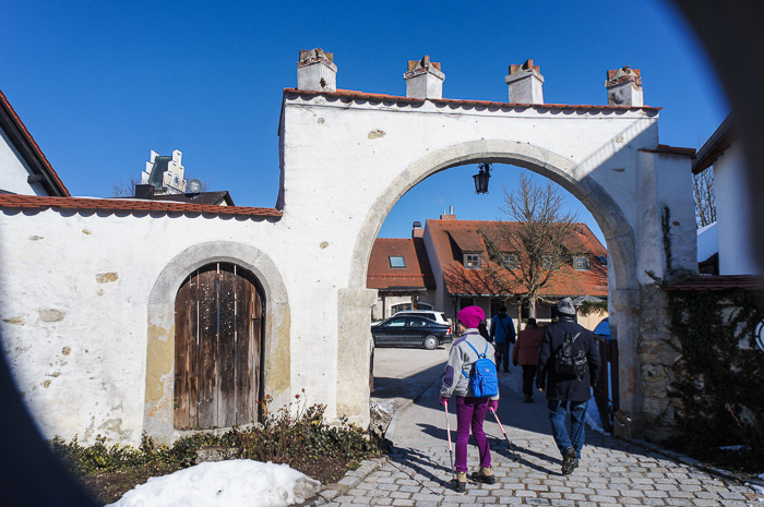 Das alte Tor ist zu, aber das 