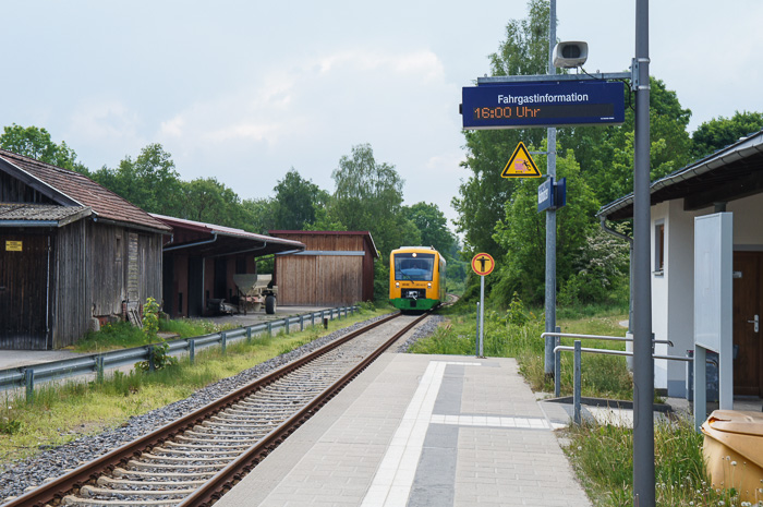 Wir fahren jetzt heim - Richtung Regensburg.