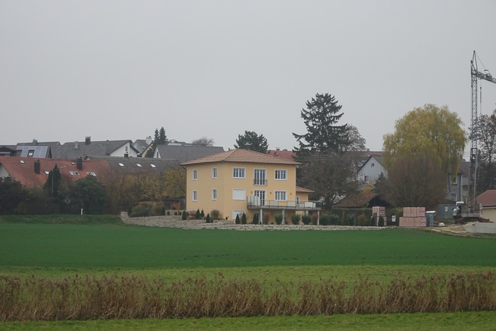 Dieser Hausbesitzer war schon mal in der Toskana - oder zumindest sein Architekt.