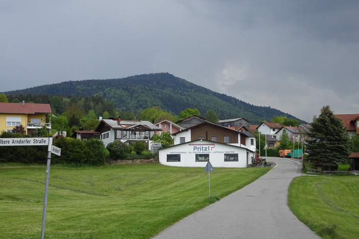 Ein letzter wehmütiger Blick zum Kreuzfelsen (999m) zurück.
