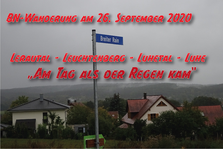 Der Tag, an dem es nur ein Mal regnete.