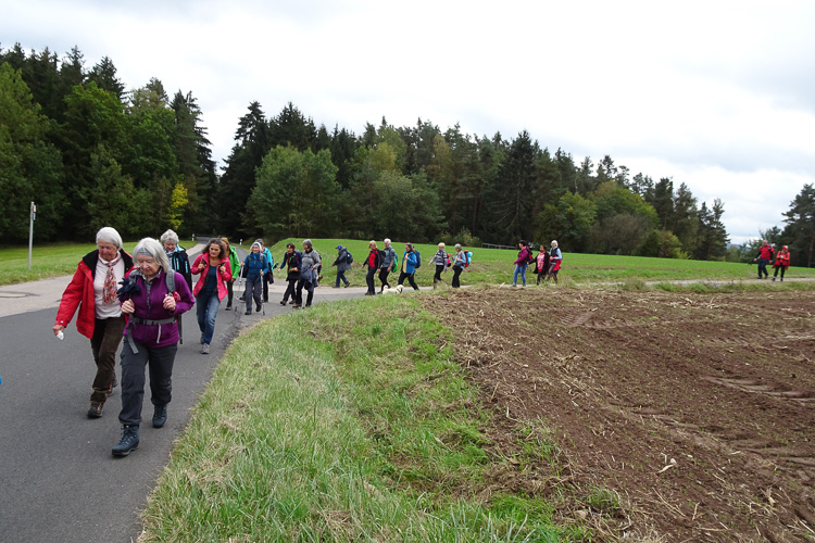 30 Erlebniswandernde sind wir heute.