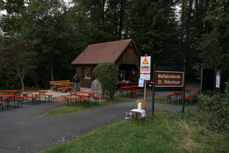 In Luhe wartet leckere Brotzeit auf uns. 
