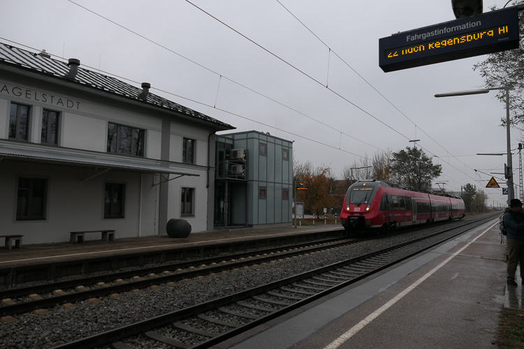 Ankunft in Hagelstadt.