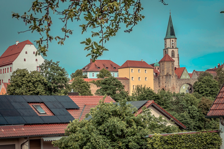 Schlussendlich erreichen wir Nabburg.