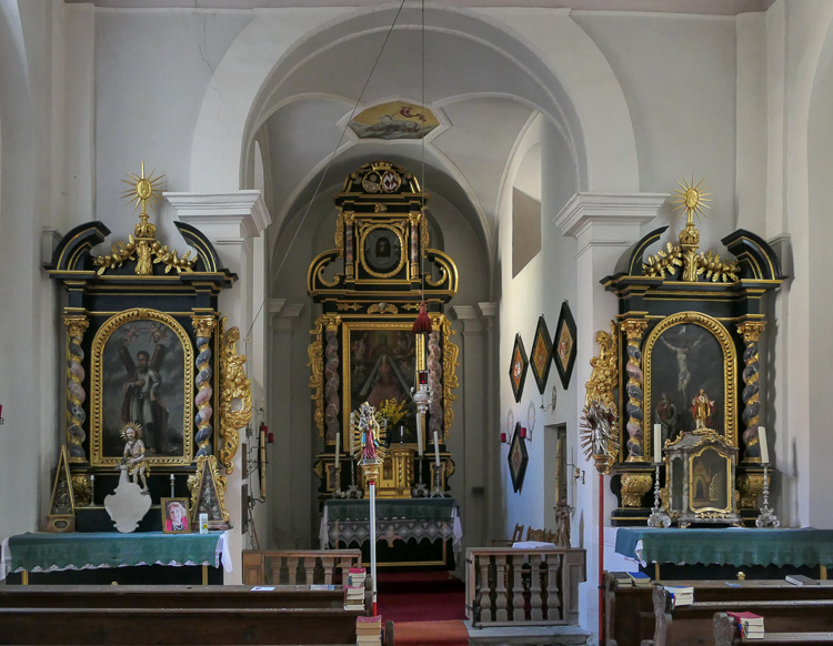 Oder die Kapelle von 1679.