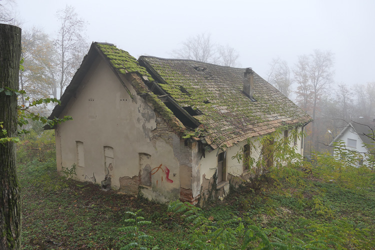 Der Fronberger Keller dient inzwischen als Lost-Place Fotomotiv.