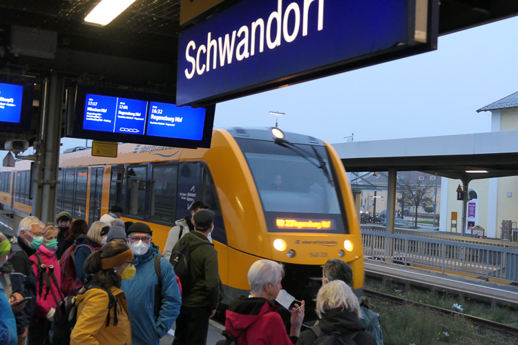 Also fahren wir wieder heim!