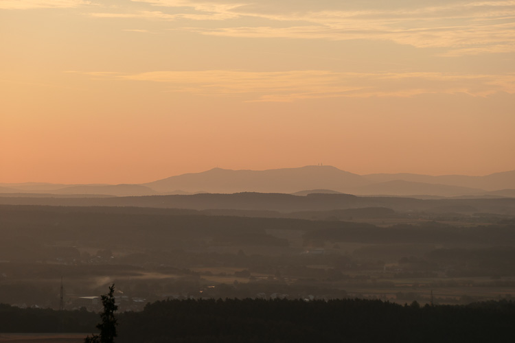 Und Stimmungen (Blick zum Hohenbogen).